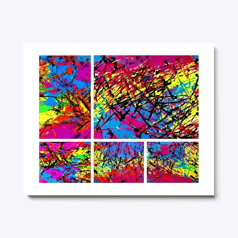 Color blast collection